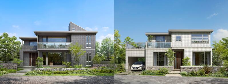 パルフェの外観　セキスイ　６