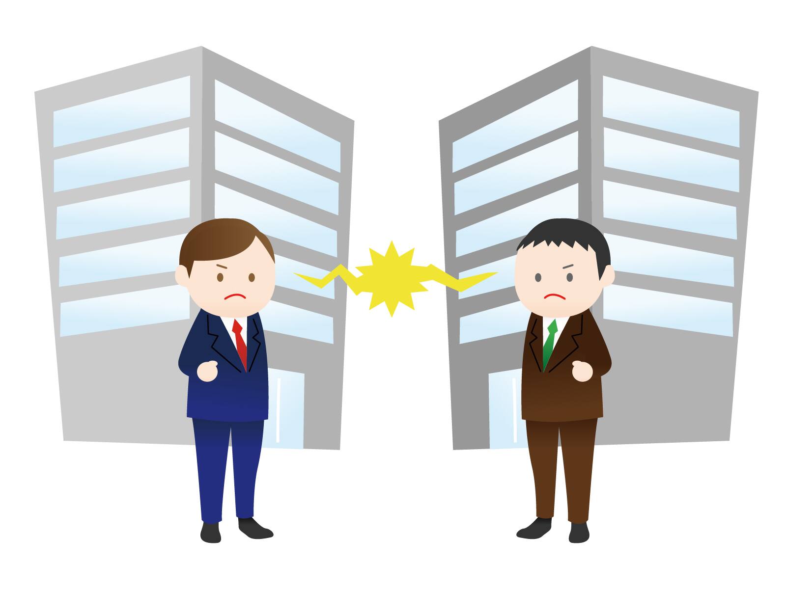 競合させるには