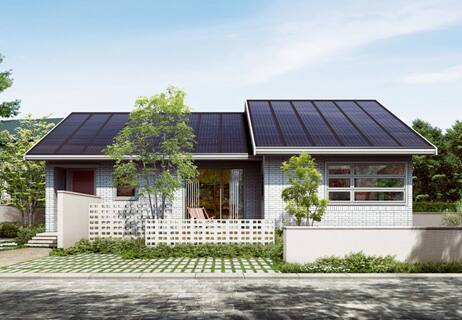 ハイムの鉄骨平屋